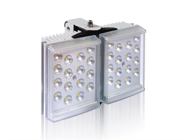 RAYLUX 100 Adaptiv hvitt LED-lys 50-100°, Inkl. PSU m/fotocelle